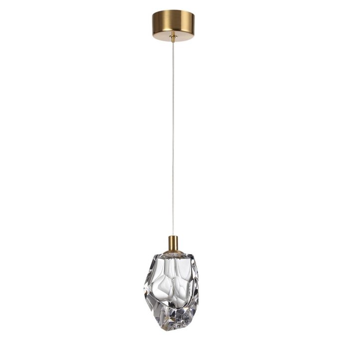 Подвесной светильник Odeon Light Gemme 7114/4LC прозрачное стекло/металл IP20 LED 4W 300Лм 3000K 200° 220V Подвесной светильник Odeon Light Gemme 7114/4LC прозрачное стекло/металл IP20 LED 4W 300Лм 3000K 200° 220V