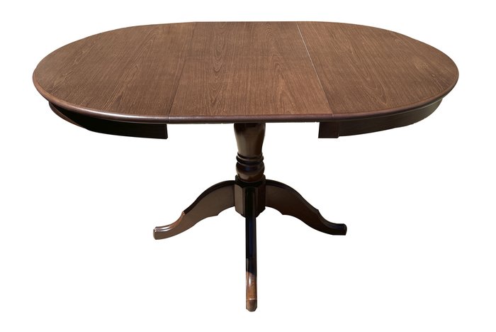 Стол обеденный раздвижной коричневого цвета - купить Обеденные столы по цене 37125.0