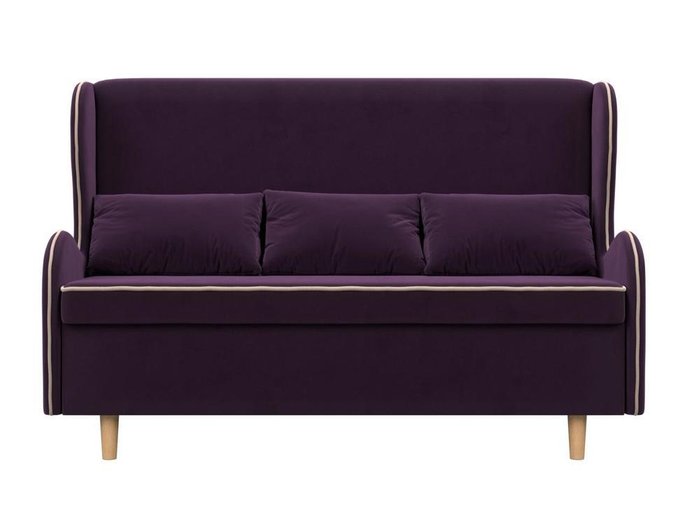 Диван Сэймон фиолетового цвета - купить Прямые диваны по цене 34990.0