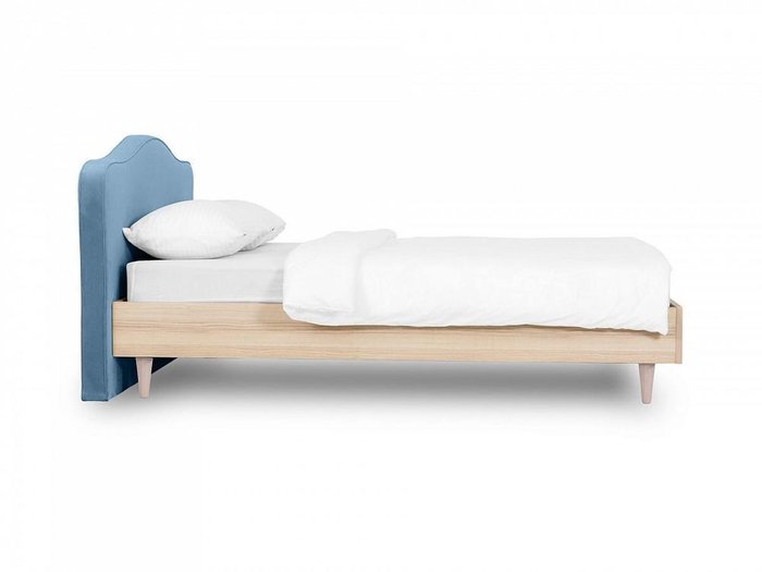 Кровать Queen II Elizabeth 160х200 с изголовьем голубого цвета - лучшие Кровати для спальни в INMYROOM