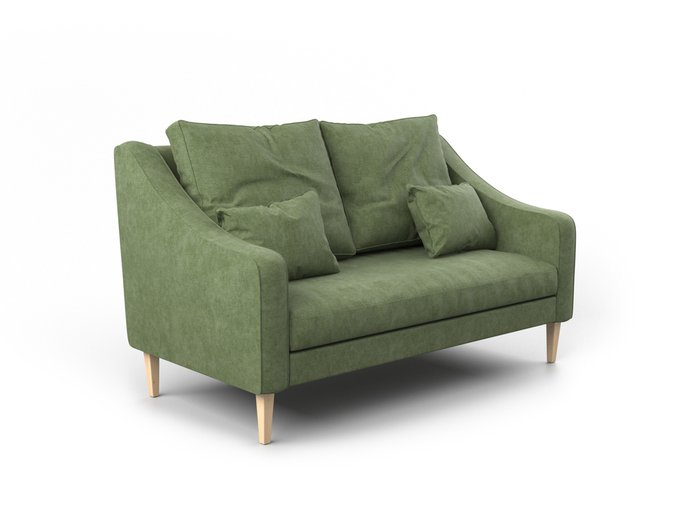 Диван Ричи зеленого цвета - лучшие Прямые диваны в INMYROOM