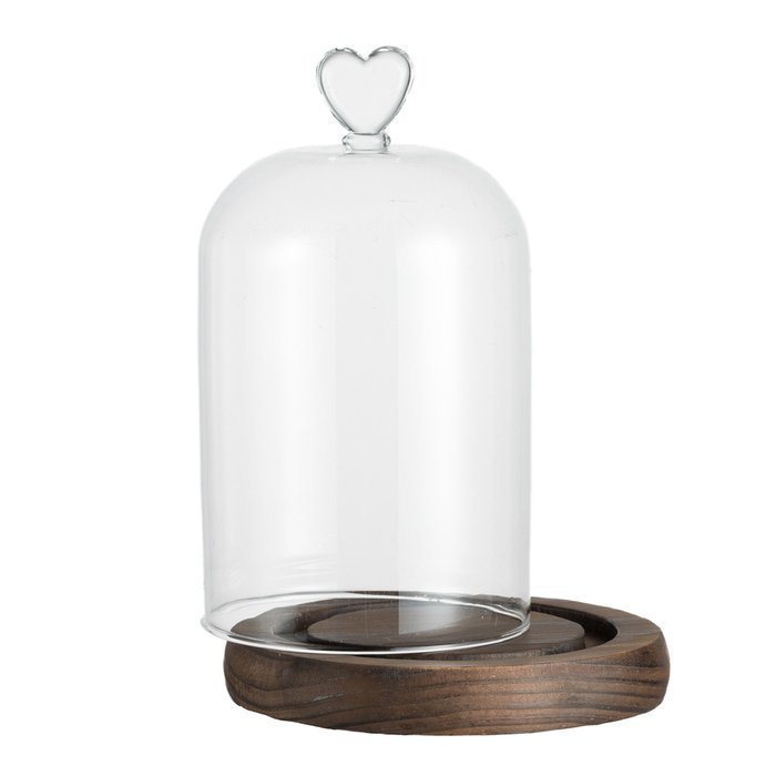 Купол стеклянный Сердце Большой - купить Прочее по цене 2295.0