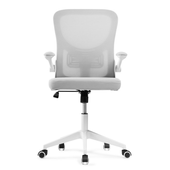 Кресло Konfi светло-серого цвета - лучшие Офисные кресла в INMYROOM