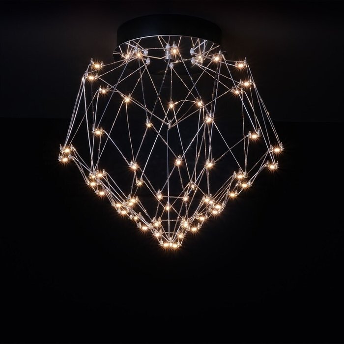 Люстра потолочная Diamond D80 хром
