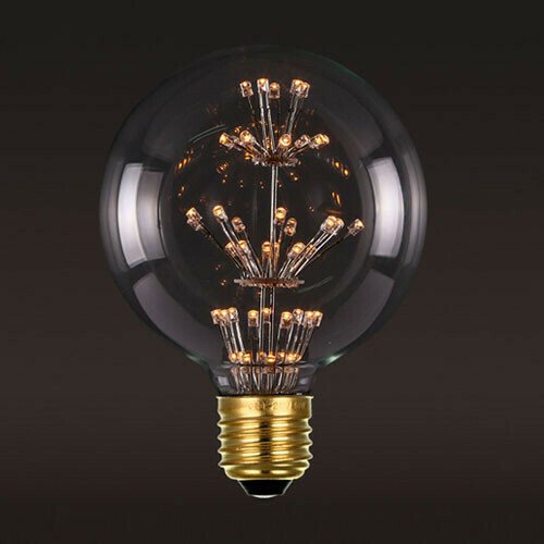 Ретро лампа светодиодная Led E27 3W 220V G8047 LED формы груши - купить Лампочки по цене 1120.0