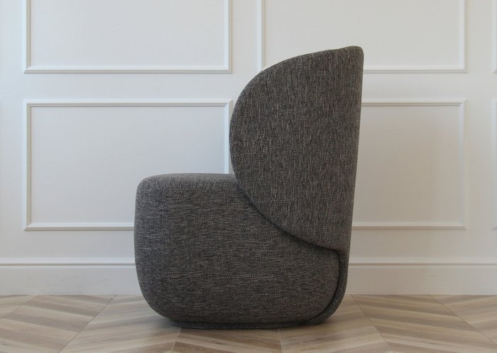 Кресло E5.1 серого цвета - лучшие Интерьерные кресла в INMYROOM