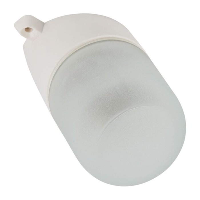 Настенный светильник UWL-K02R 60W/E27 IP65 WHITE (стекло, цвет белый)