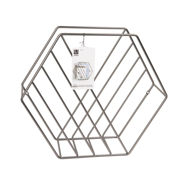 Подставка для газет и журналов Umbra zina титан - лучшие Газетницы в INMYROOM Подставка для газет и журналов Umbra zina титан - лучшие Газетницы в INMYROOM