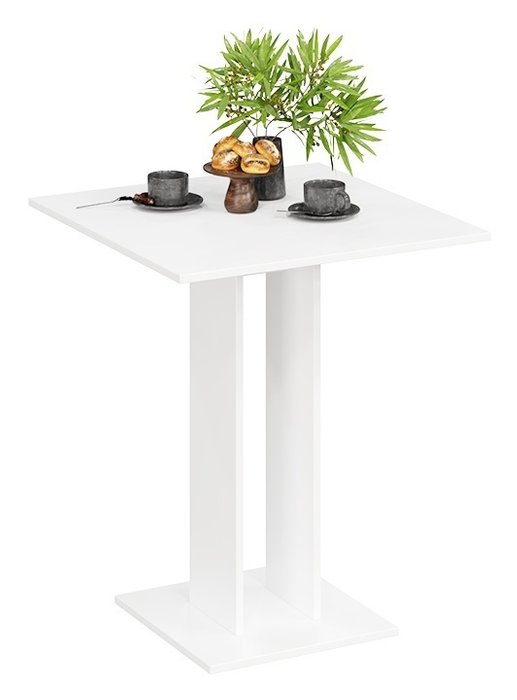 Обеденный стол Анкона белого цвета