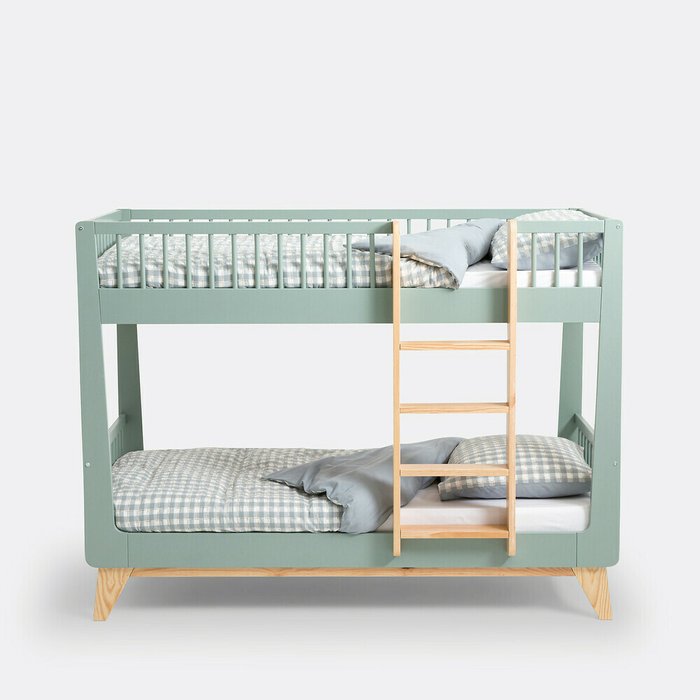 Двухъярусная кровать Willox 90x190 зеленого цвета - купить Двухъярусные кроватки по цене 80256.0 Двухъярусная кровать Willox 90x190 зеленого цвета - купить Двухъярусные кроватки по цене 80256.0