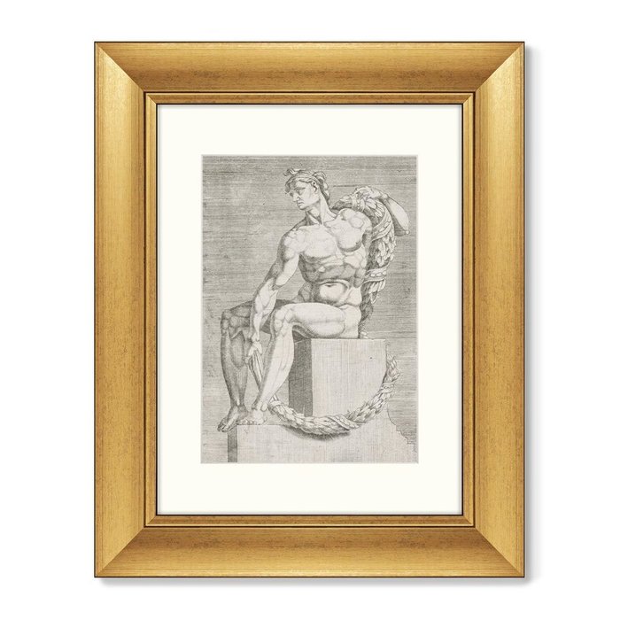 Набор из четырех репродукций картин На Пантеоне, 1551г. - купить Картины по цене 32796.0
