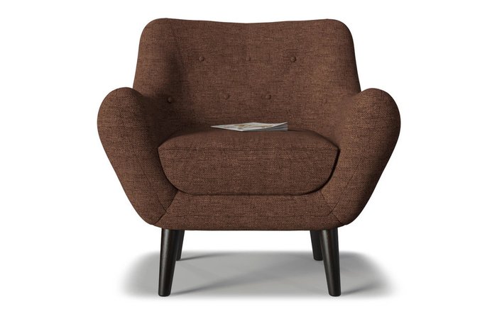 Кресло Элефант dream коричневого цвета - купить Интерьерные кресла по цене 18448.0