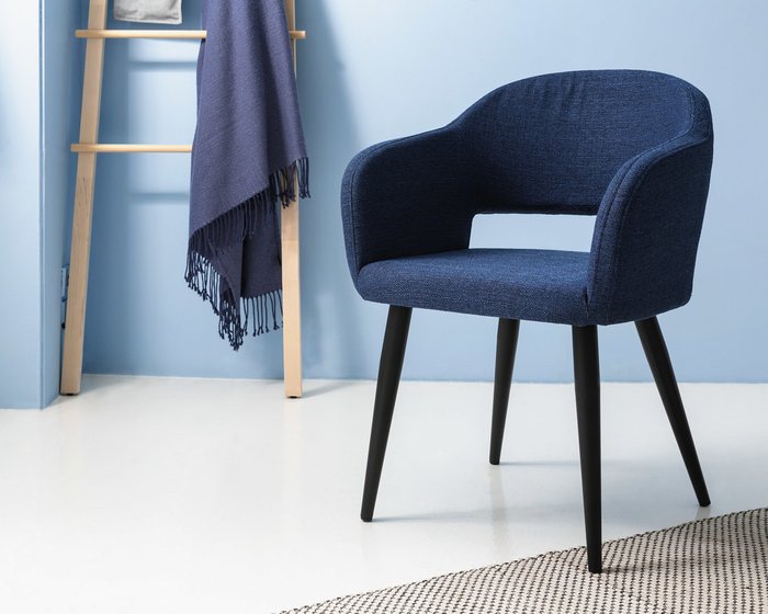 Стул Oscar сине-коринчевого цвета - купить Обеденные стулья по цене 10990.0