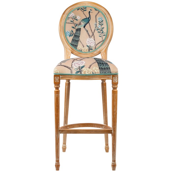Барный стул Императорский павлин зеленого цвета - купить Барные стулья по цене 37000.0