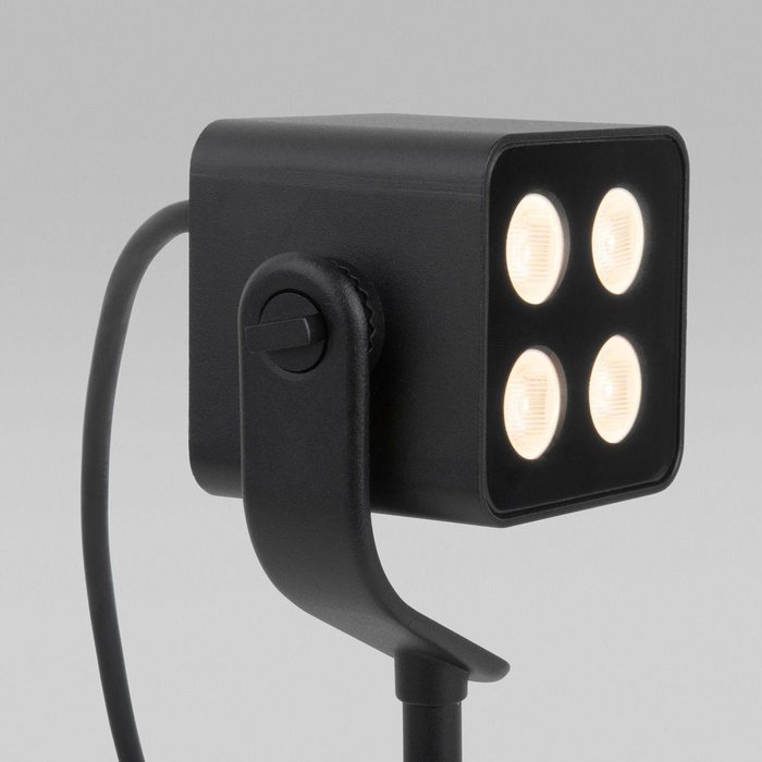 Уличный светодиодный светильник Visor чёрного цвета - лучшие Наземные светильники в INMYROOM