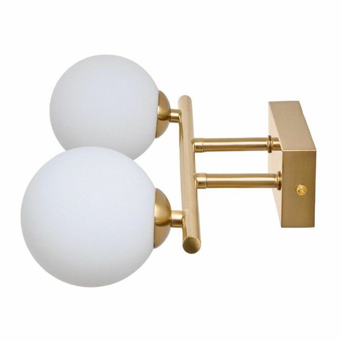 Настенный светильник Valency MR2032-2W (стекло, цвет белый) - лучшие Бра и настенные светильники в INMYROOM