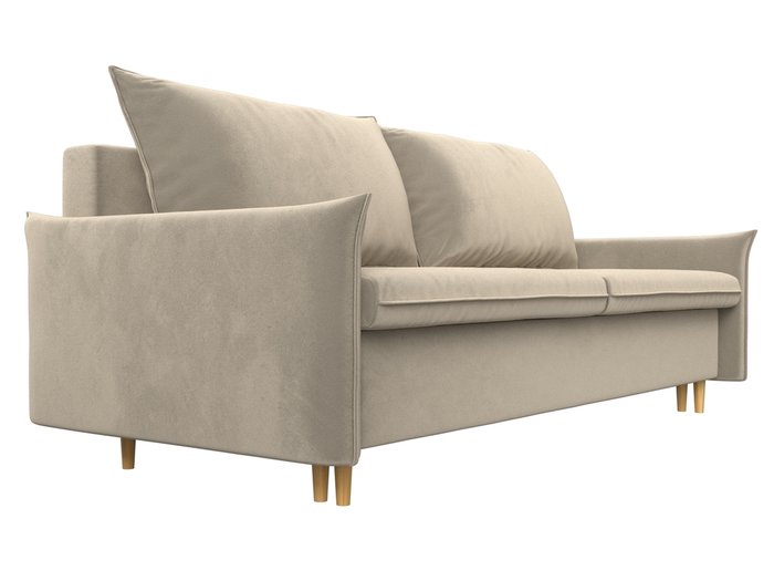 Прямой диван-кровать Хьюстон бежевого цвета - лучшие Прямые диваны в INMYROOM