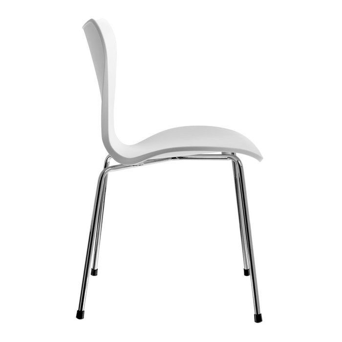 Стул Seven белого цвета - лучшие Обеденные стулья в INMYROOM