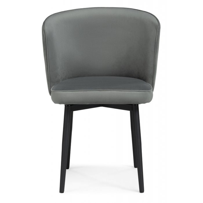 Обеденный стул Фрибур серого цвета - лучшие Обеденные стулья в INMYROOM