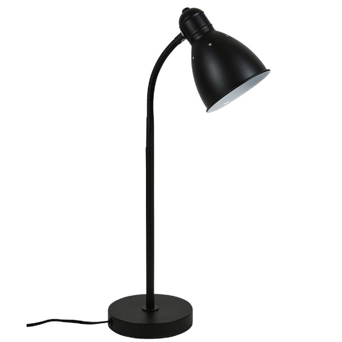 Настольная лампа UML-B701 E27 BLACK (металл, цвет черный)