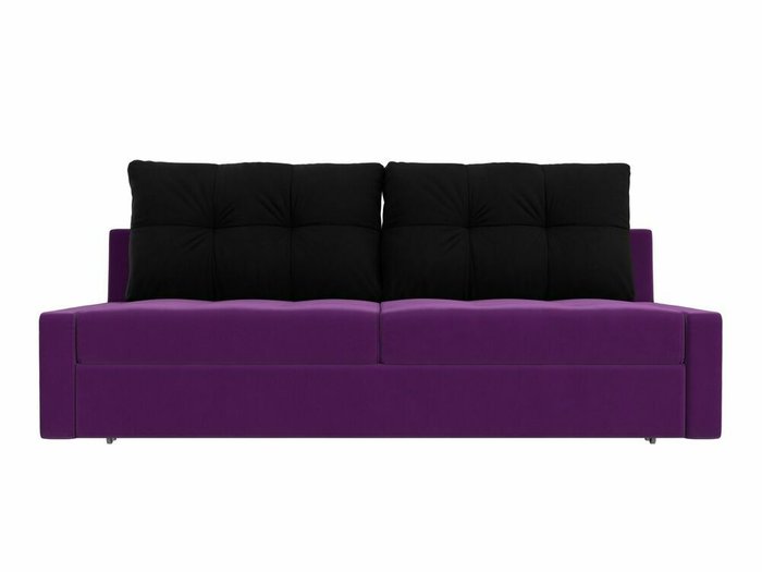 Прямой диван-кровать Мартин фиолетового цвета - купить Прямые диваны по цене 39999.0