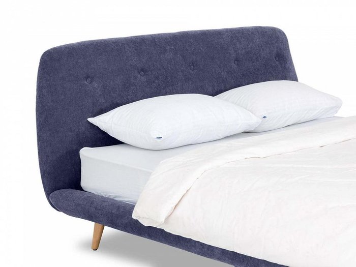 Кровать Loa с ножками из массива бука 160x200 - лучшие Кровати для спальни в INMYROOM