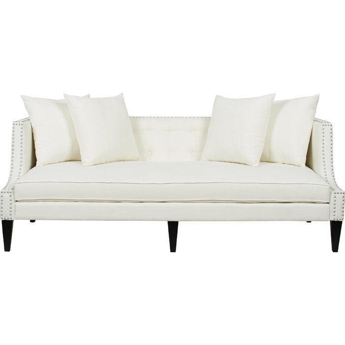 Диван Fendy белого цвета - купить Прямые диваны по цене 121000.0
