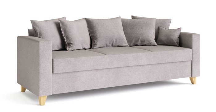 Диван-кровать Эмилио серого цвета - купить Прямые диваны по цене 59488.0