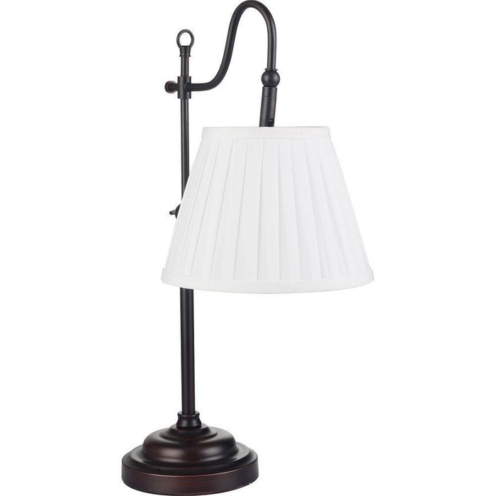 Настольная лампа Milazzo с белым абажуром