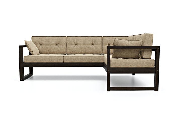 Угловой диван Астер бежевого цвета - купить Угловые диваны по цене 49990.0