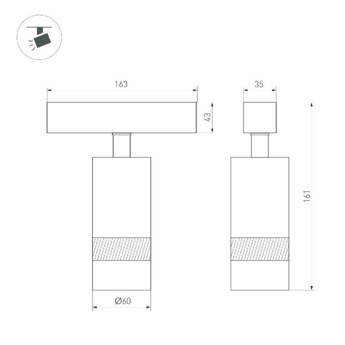 Трековый магнитный светильник Arlight MAG-SPOT-ZOOM-45-R60-15W Day4000 052299 - купить Трековые светильники по цене 12220.0 Трековый магнитный светильник Arlight MAG-SPOT-ZOOM-45-R60-15W Day4000 052299 - купить Трековые светильники по цене 12220.0