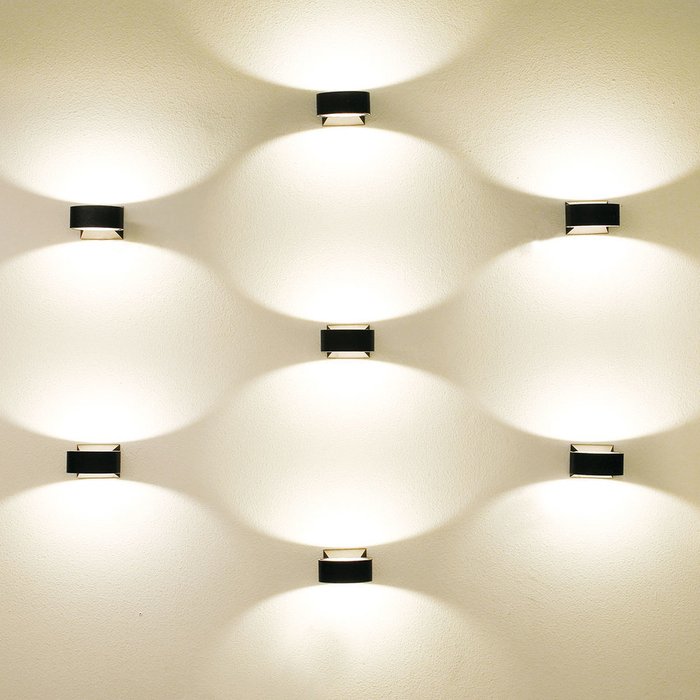 Настенный светодиодный светильник Blinc белого цвета - купить Настенные уличные светильники по цене 2120.0