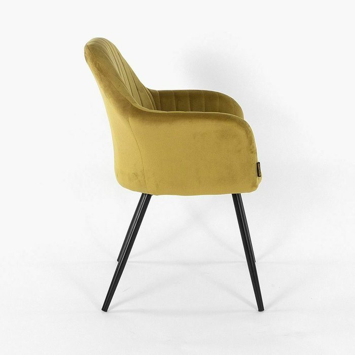 Стул Лозанна горчичного цвета - лучшие Обеденные стулья в INMYROOM