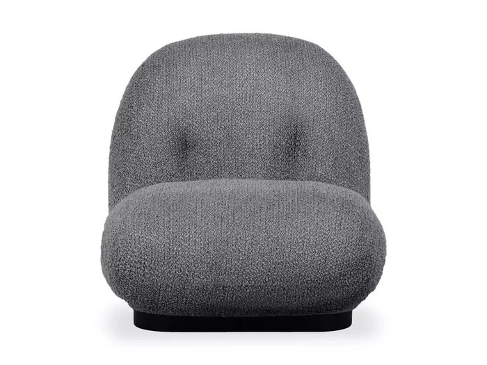 Кресло Pacha Wood серого цвета - купить Интерьерные кресла по цене 52380.0
