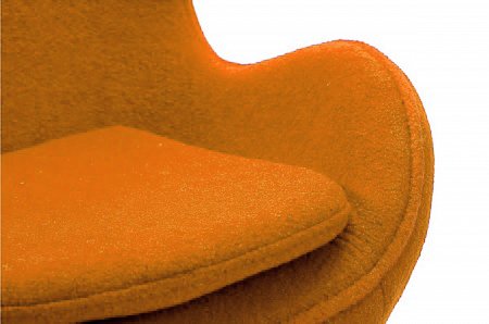  Детское кресло Egg Chair Оранжевый Кашемир - купить Интерьерные кресла по цене 46750.0