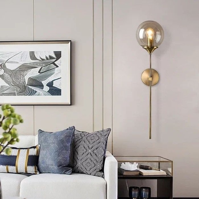 Бра TopDecor Tobias Tobias A1 20 в форме шара - купить Бра и настенные светильники по цене 4800