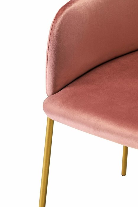 Кресло Strike бежево-розового цвета - лучшие Обеденные стулья в INMYROOM