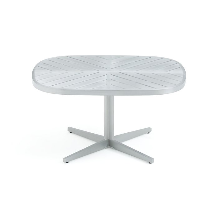 Стол журнальный для сада из алюминия Kotanne серого цвета - купить Садовые столы по цене 148500.0