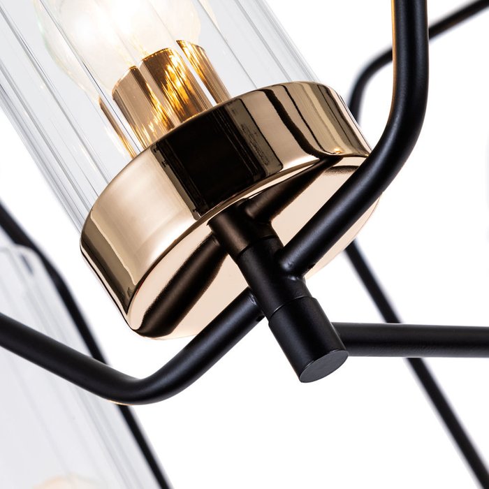 Люстра Arte Lamp CELAENO A7004PL-5BK - купить Подвесные люстры по цене 11490.0
