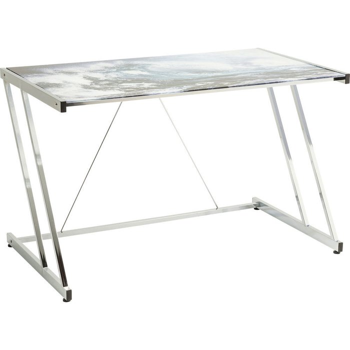 Стол письменный Wave со стеклянной столешницей - купить Письменные столы по цене 41160.0