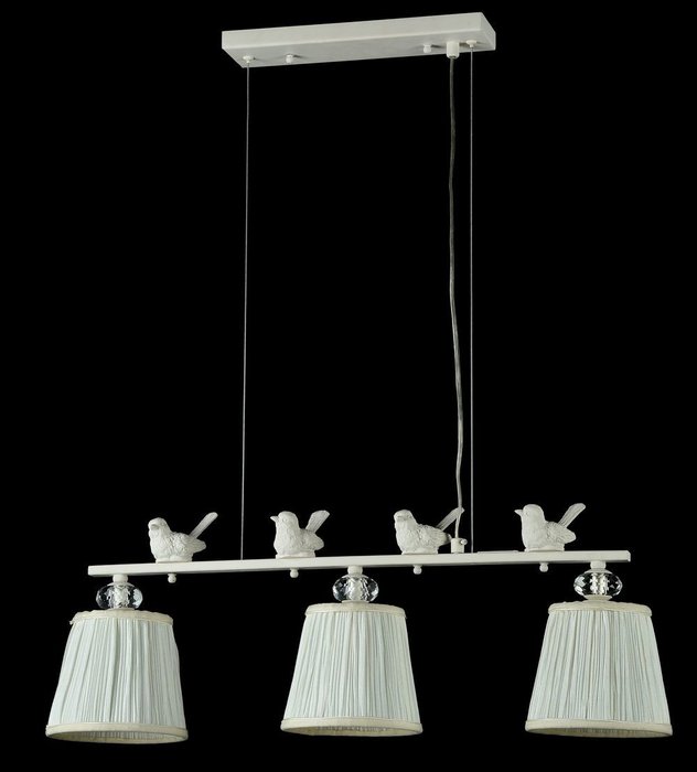 Подвесной светильник Flitter белого цвета - лучшие Подвесные люстры в INMYROOM