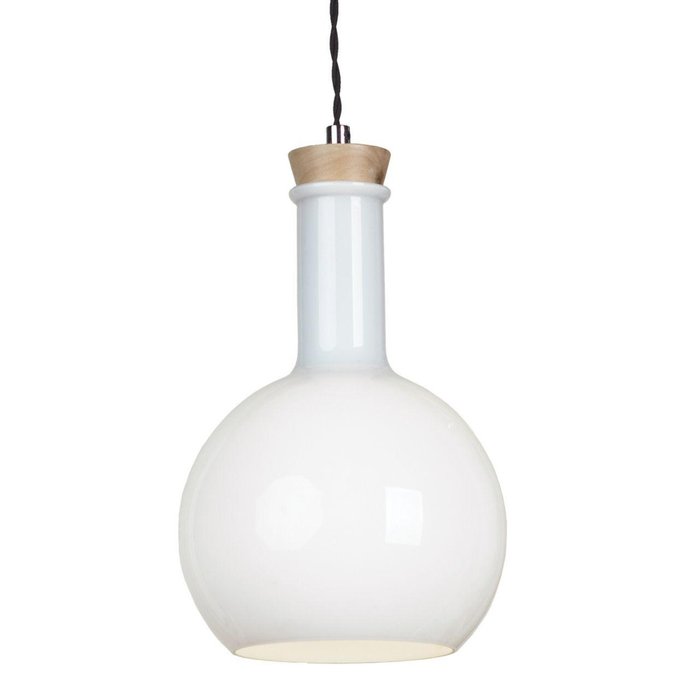 Подвесной светильник с плафоном из стекла  - купить Подвесные светильники по цене 2390.0