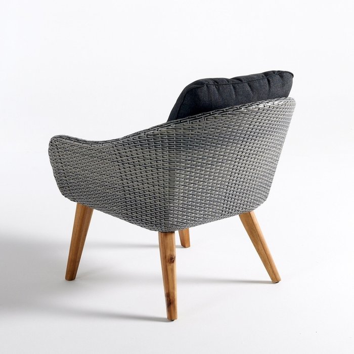 Кресло садовое Grigio серого цвета - купить Садовые кресла по цене 29560.0