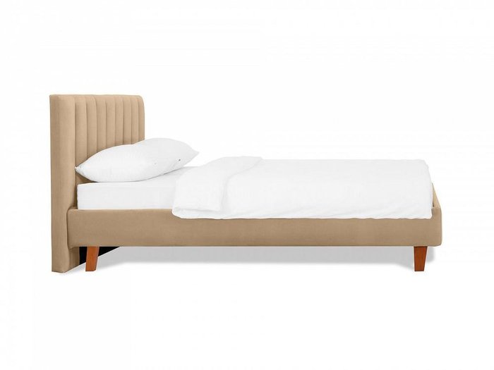 Кровать Queen II Sofia L 160х200 светло-коричневого цвета - лучшие Кровати для спальни в INMYROOM