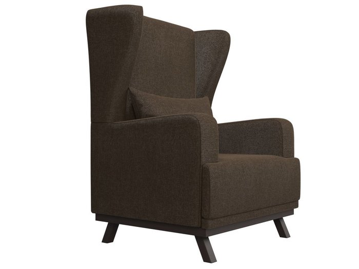 Кресло Джон коричневого цвета - лучшие Интерьерные кресла в INMYROOM