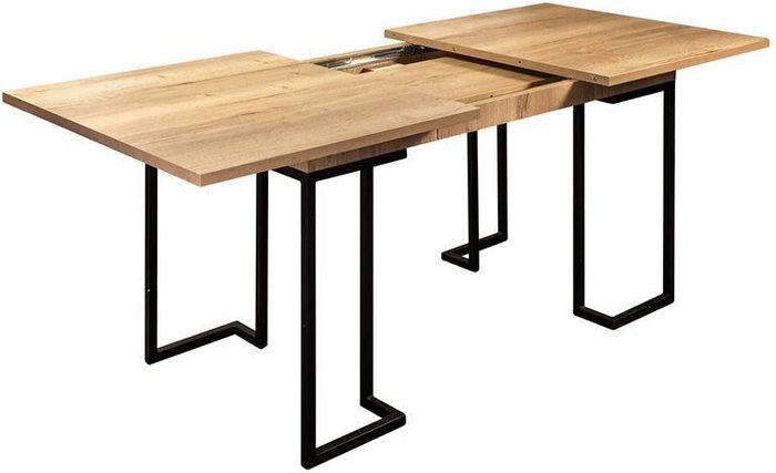 Стол раскладной обеденный Loft 120 цвета Дуб натур - купить Обеденные столы по цене 23740.0