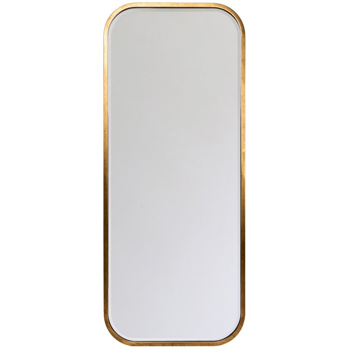 Настенное зеркало Элуиз в раме золотого цвета