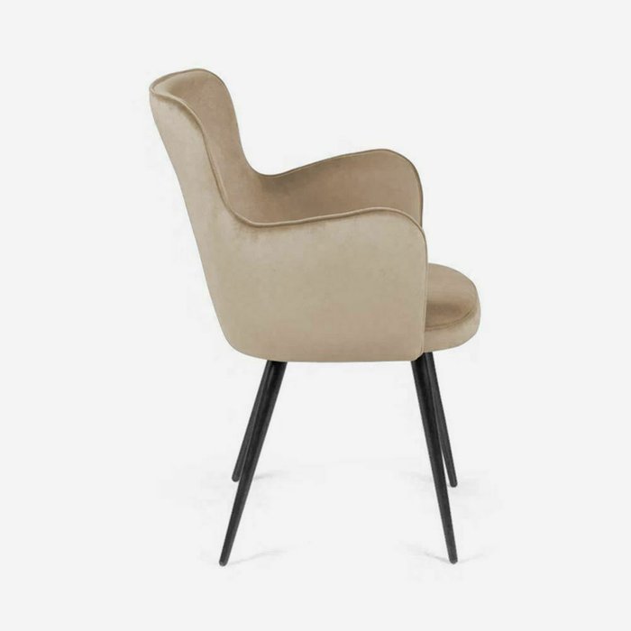 Стул Пьемонт вращающийся бежевого цвета - лучшие Обеденные стулья в INMYROOM