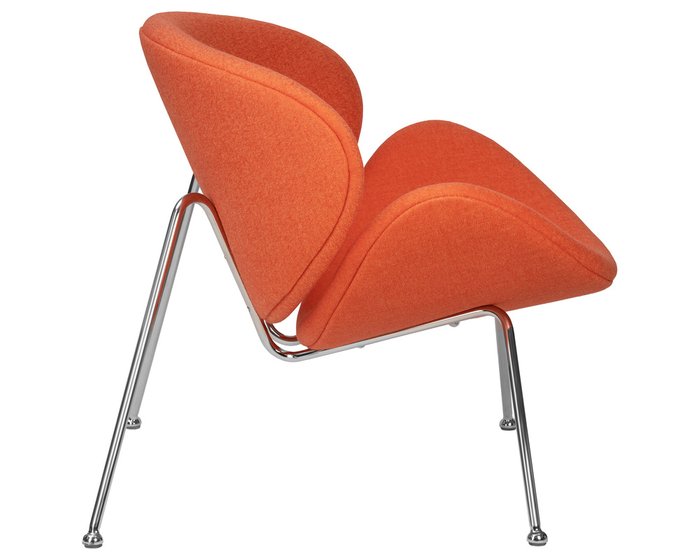 Кресло Emily оранжевого цвета - лучшие Интерьерные кресла в INMYROOM