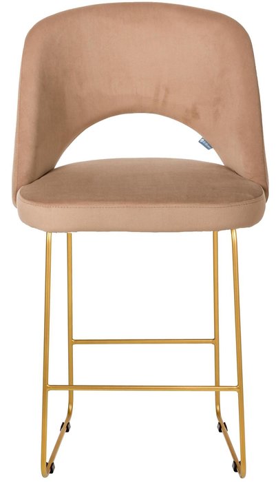 Барный стул Lars бежевого цвета - лучшие Барные стулья в INMYROOM